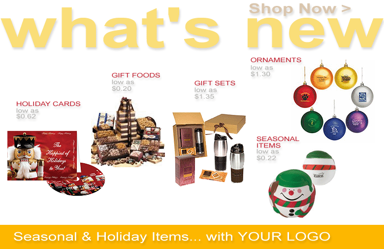 imprinted holiday gifts, personalized christmas gifts, customized holiday gifts, logo'd